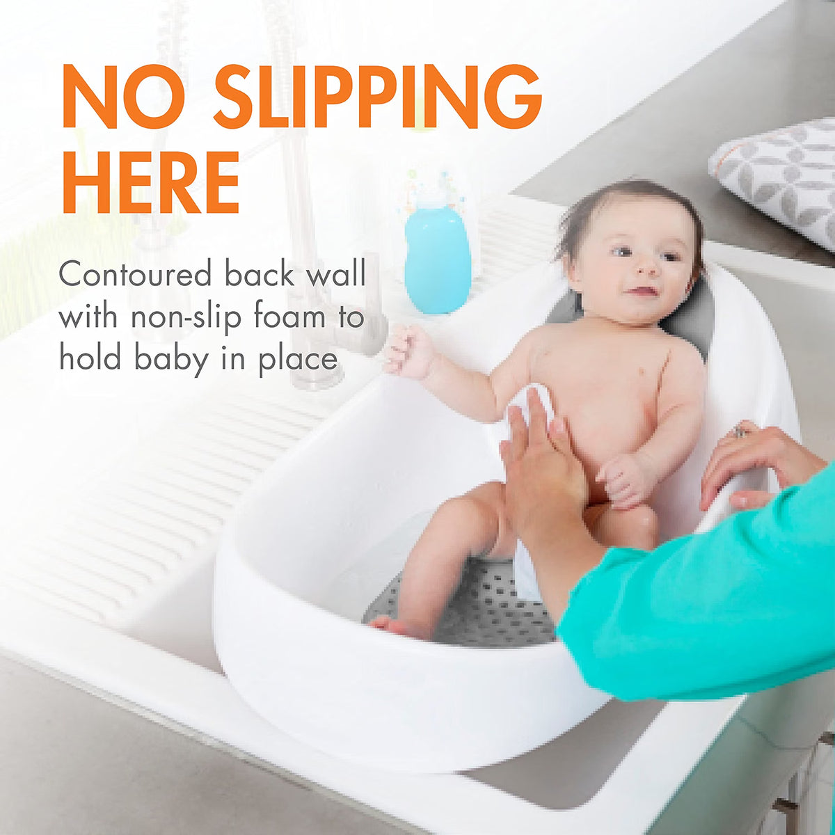 Boon Soak 3-Stage Baby Bathtub – Newborn to Toddler