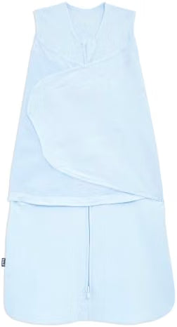 HALO Cotton SleepSack Swaddle – 3-Way Adjustable Wearable Blanket, Newborn 0–3 Months