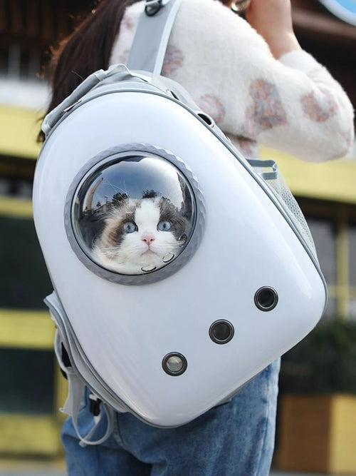 Space Capsule Ventilated Pet Carrier Backpack
