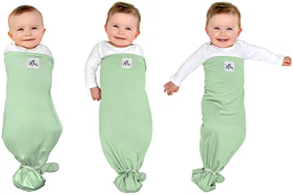 Adjustable Baby Swaddle for Newborns – Easy-Closure Sleep Wrap