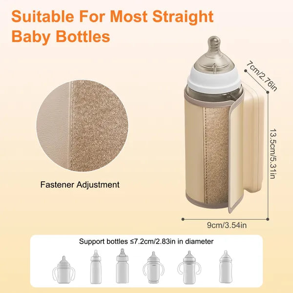 Portable Digital Baby Bottle Warmer with Night Light