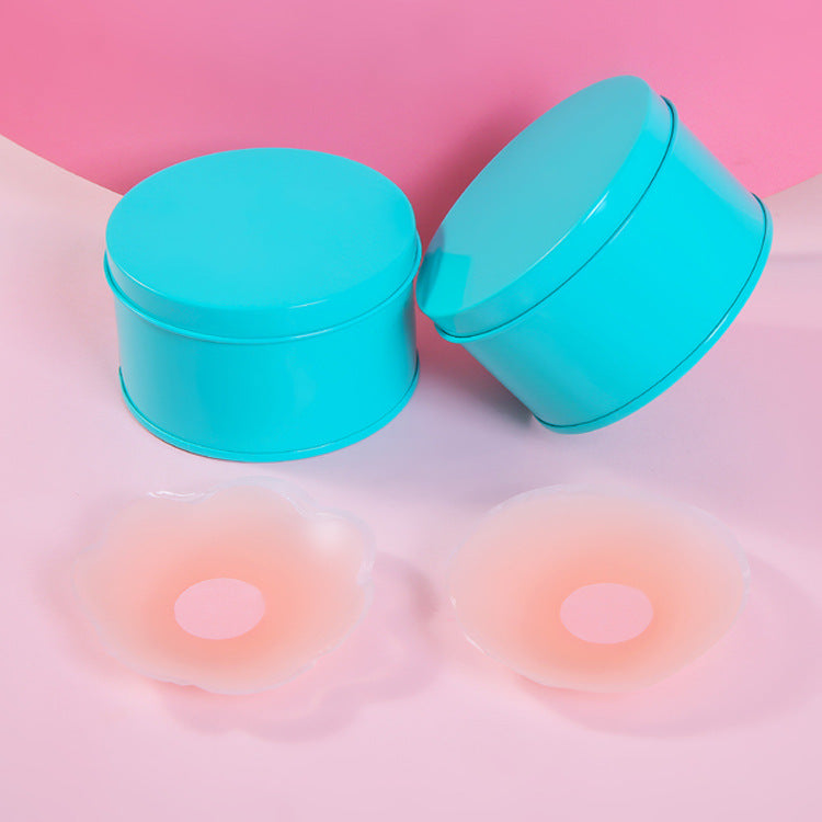 12-Piece Ultra-Thin Silicone Nipple Covers - Invisible & Reusable