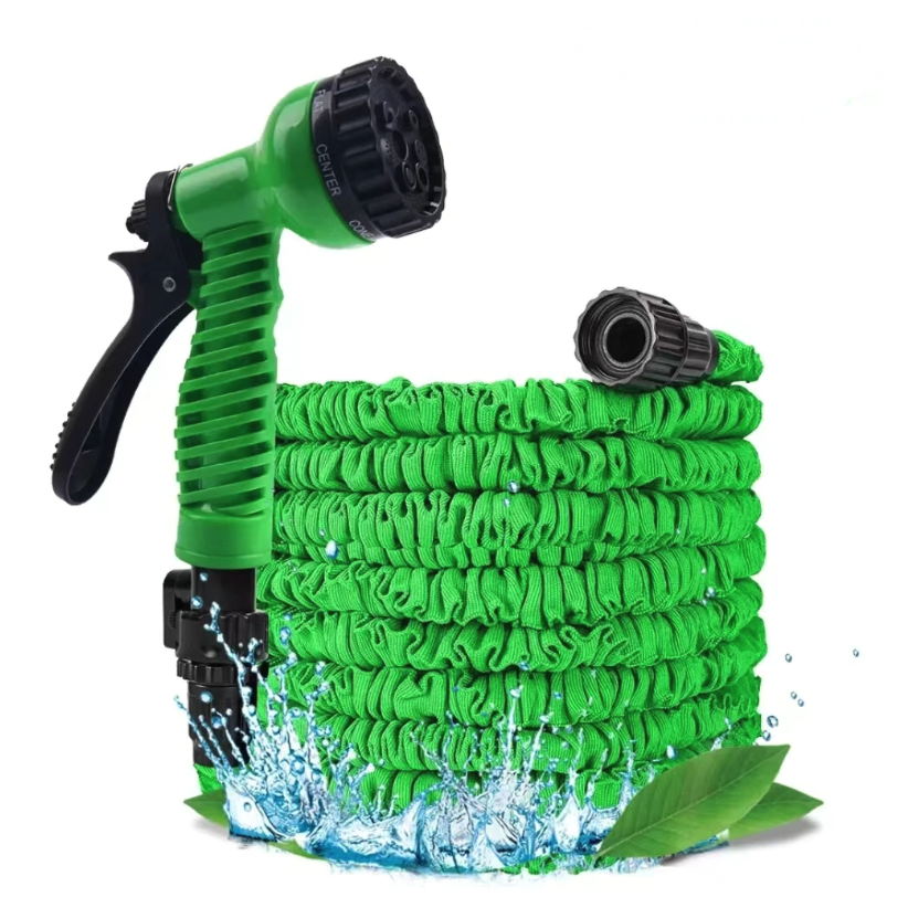 Expandable Flexible Garden Hose with Spray Nozzle