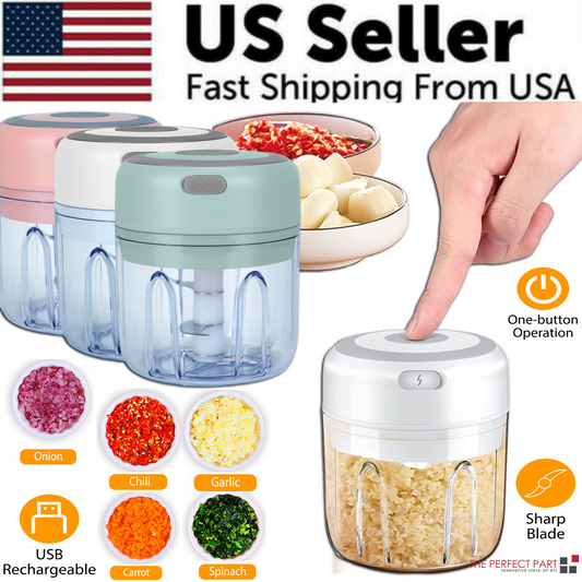 300ML Rechargeable Electric Mini Food Chopper