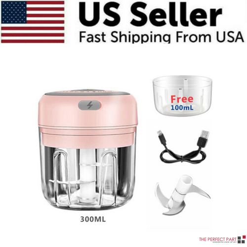 300ML Rechargeable Electric Mini Food Chopper