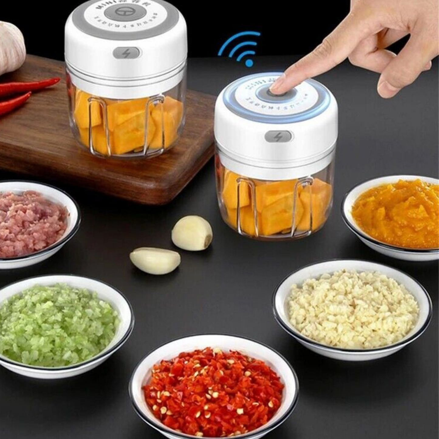 300ML Rechargeable Electric Mini Food Chopper