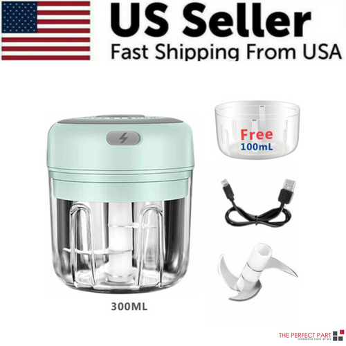 300ML Rechargeable Electric Mini Food Chopper