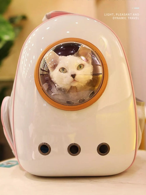 Space Capsule Ventilated Pet Carrier Backpack
