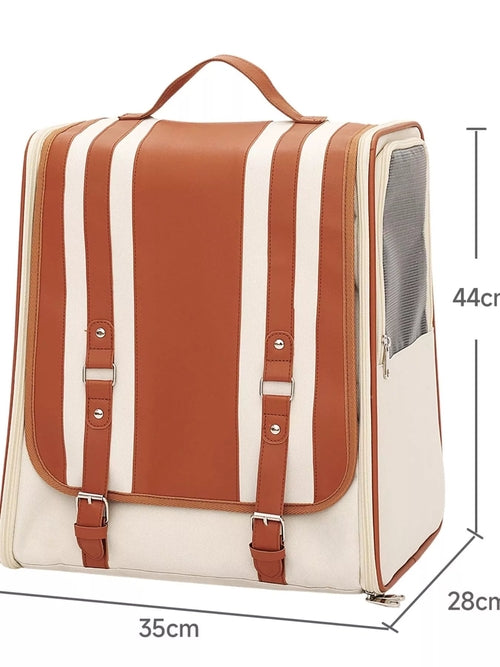 Luxury Breathable Pet Travel Backpack