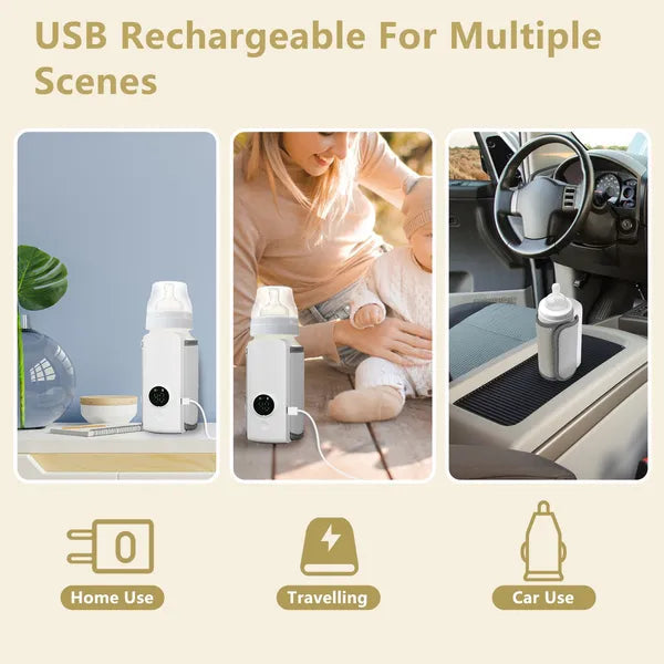 Portable 6-Level Baby Bottle Warmer
