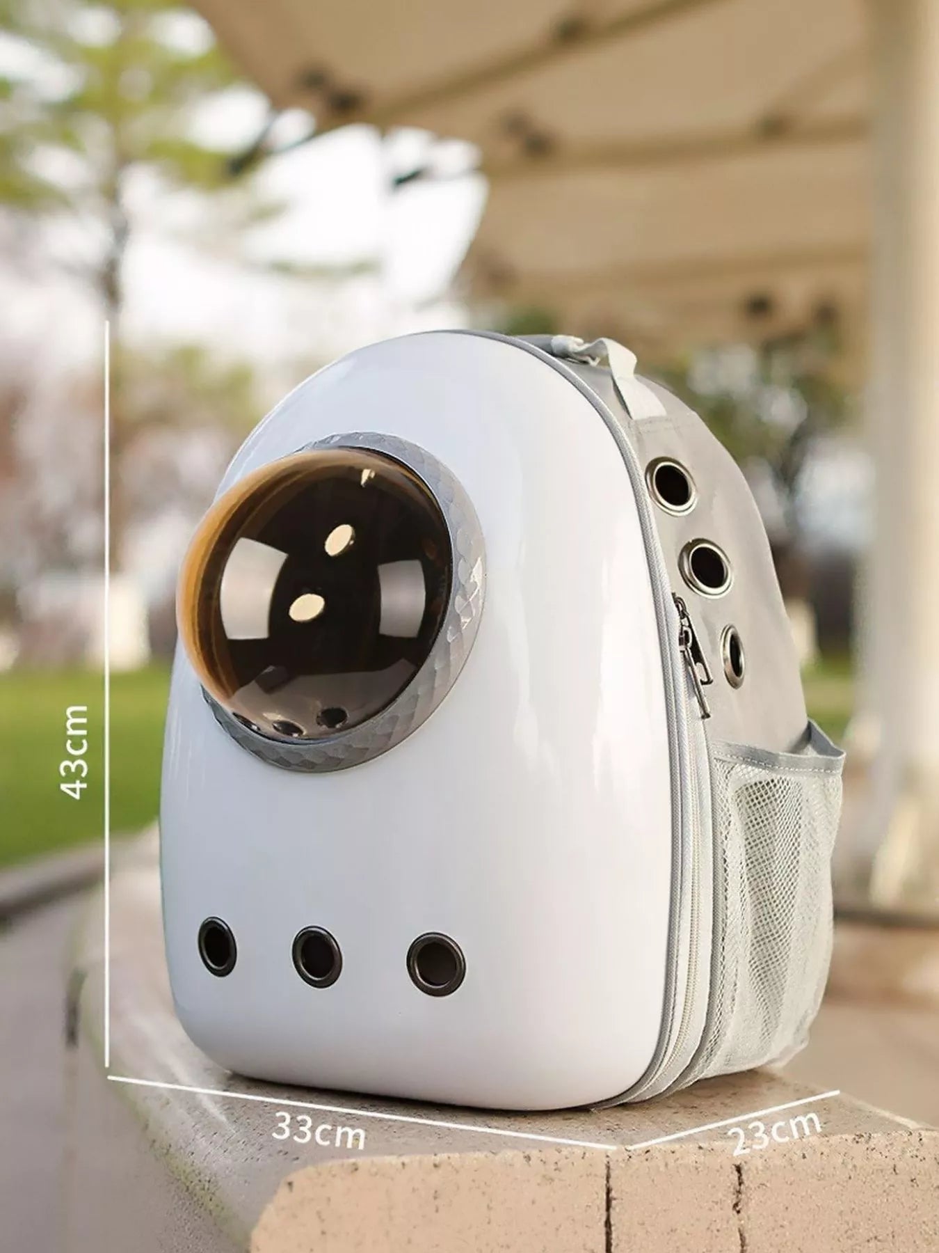 Space Capsule Ventilated Pet Carrier Backpack