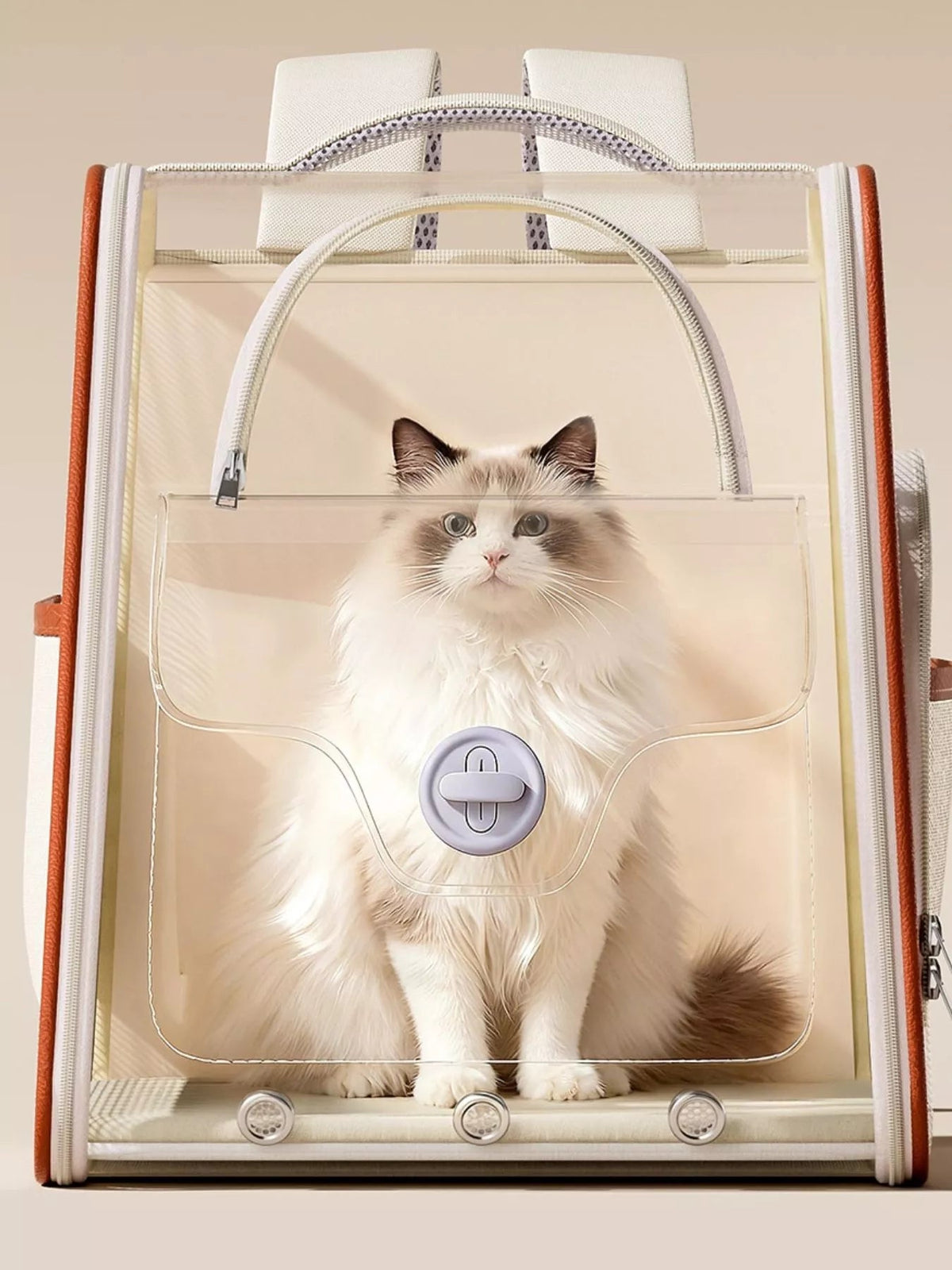 Luxury Breathable Pet Travel Backpack