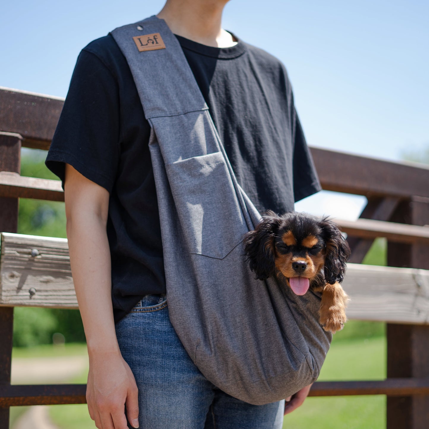 Comfortable Hands-Free Pet Sling Carrier