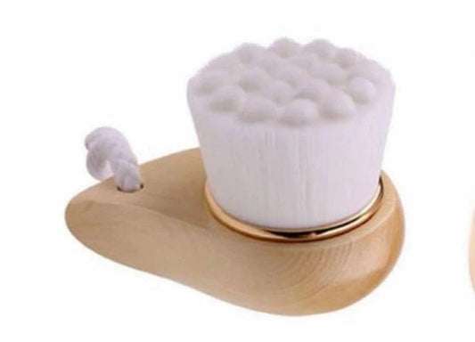 Soft Bamboo Facial Cleansing & Exfoliating Brush