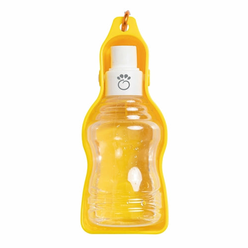 Portable Pet Travel Water Bottle with Fold-Out Bowl – 250ml