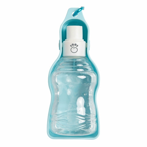Portable Pet Travel Water Bottle with Fold-Out Bowl – 250ml