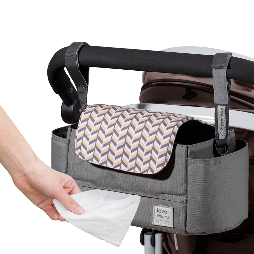 Stroller Organizer Bag  High Capacity & Easy Access