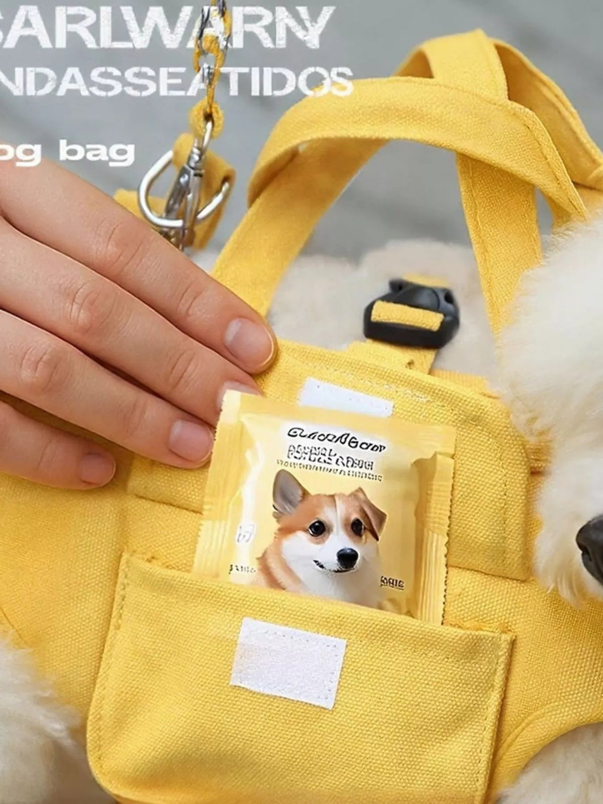 Hands-Free Small Pet Carrier Harness