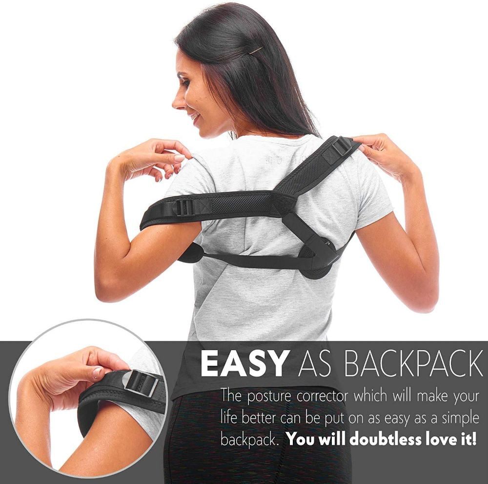 Adjustable Posture Support Brace - Comfortable Everyday Wear