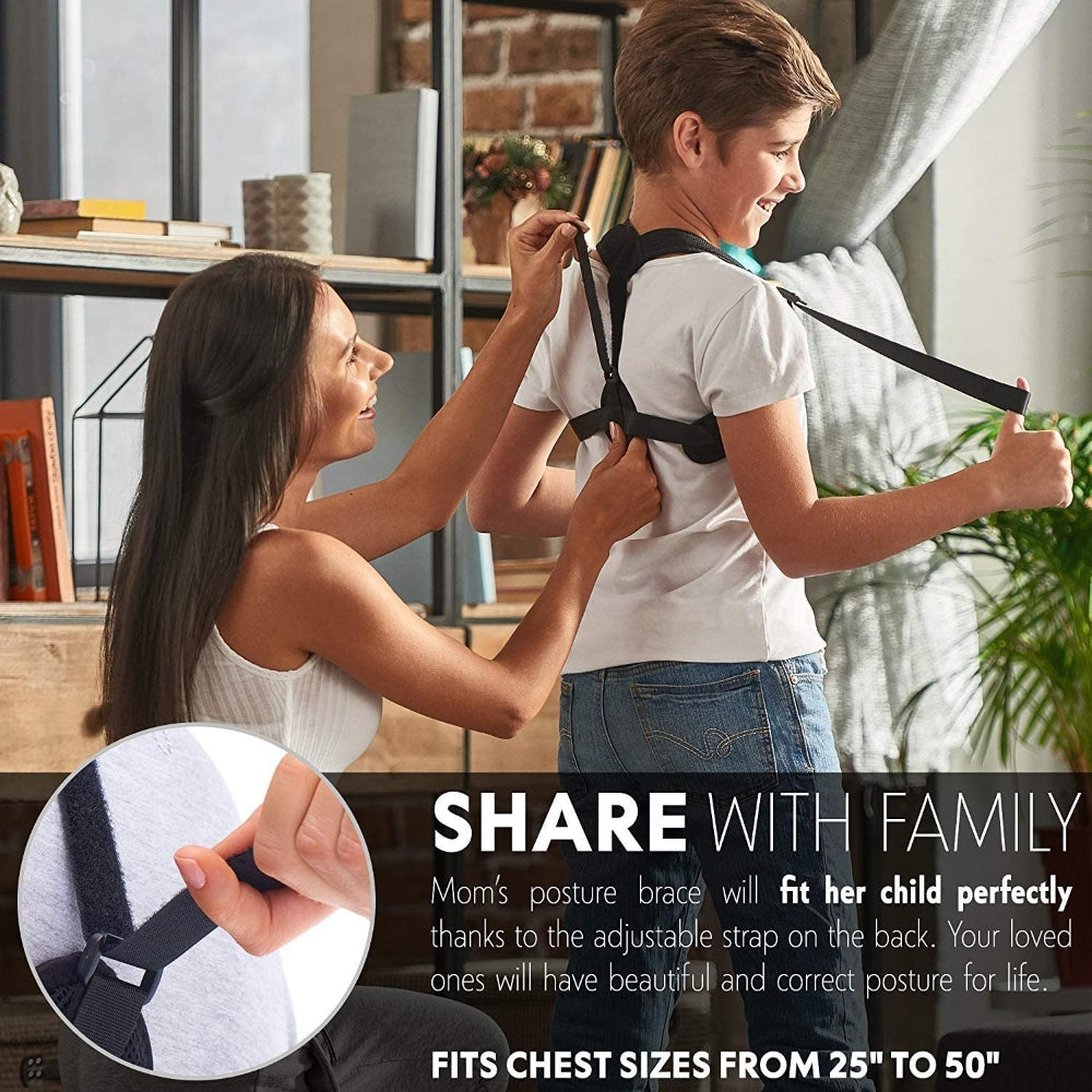Adjustable Posture Support Brace - Comfortable Everyday Wear