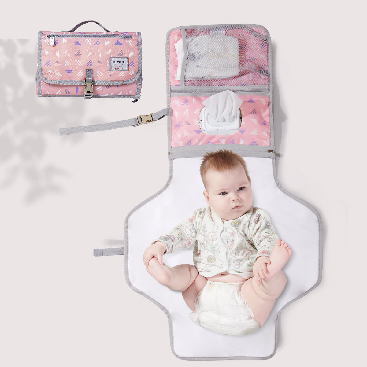 Portable Folding Baby Changing Pad - Travel & On-the-Go