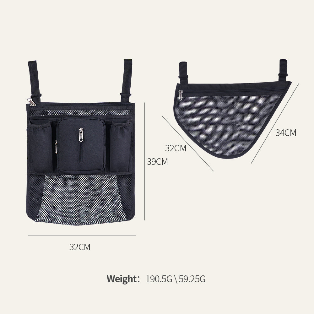 Universal Stroller Organizer with Insulated Bottle Holders