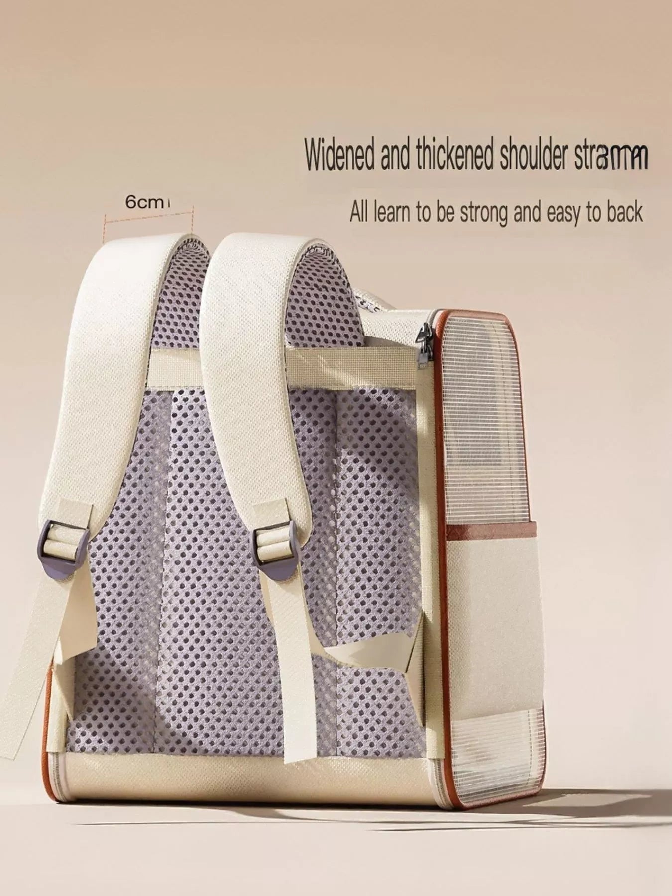 Luxury Breathable Pet Travel Backpack