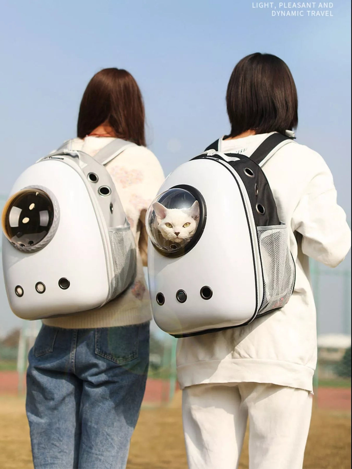 Space Capsule Ventilated Pet Carrier Backpack