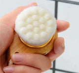 Soft Bamboo Facial Cleansing & Exfoliating Brush