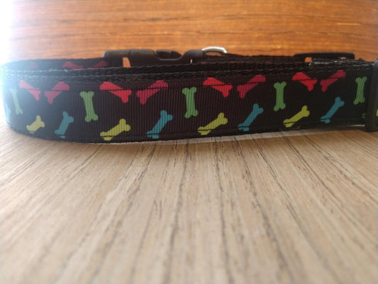 Colorful  Bones Everyday Dog Leash